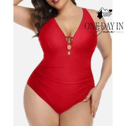 Yonique Plus Size One Piece Swimsuit Size 20W