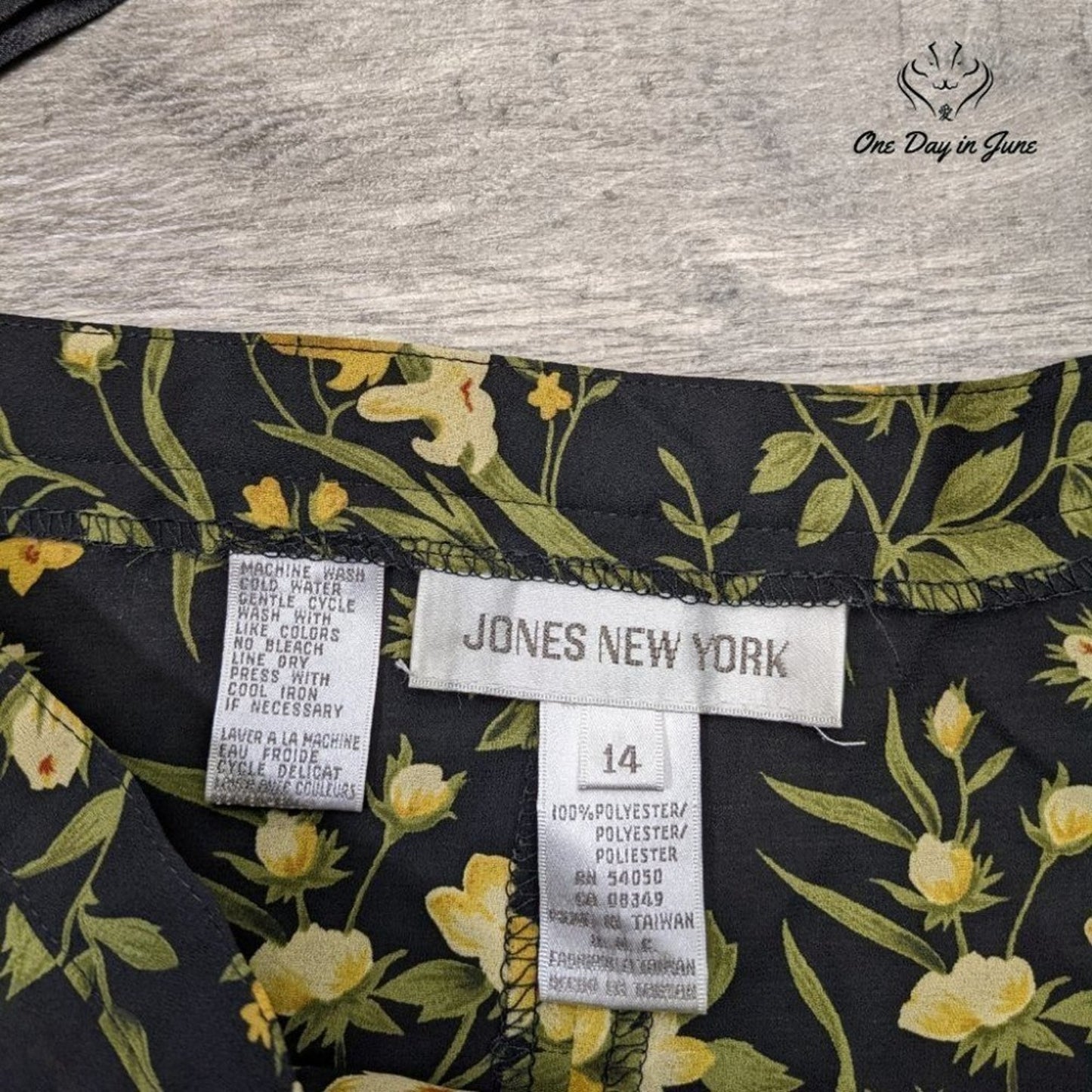 Jones New York Floral Maxi Skirt Size 14