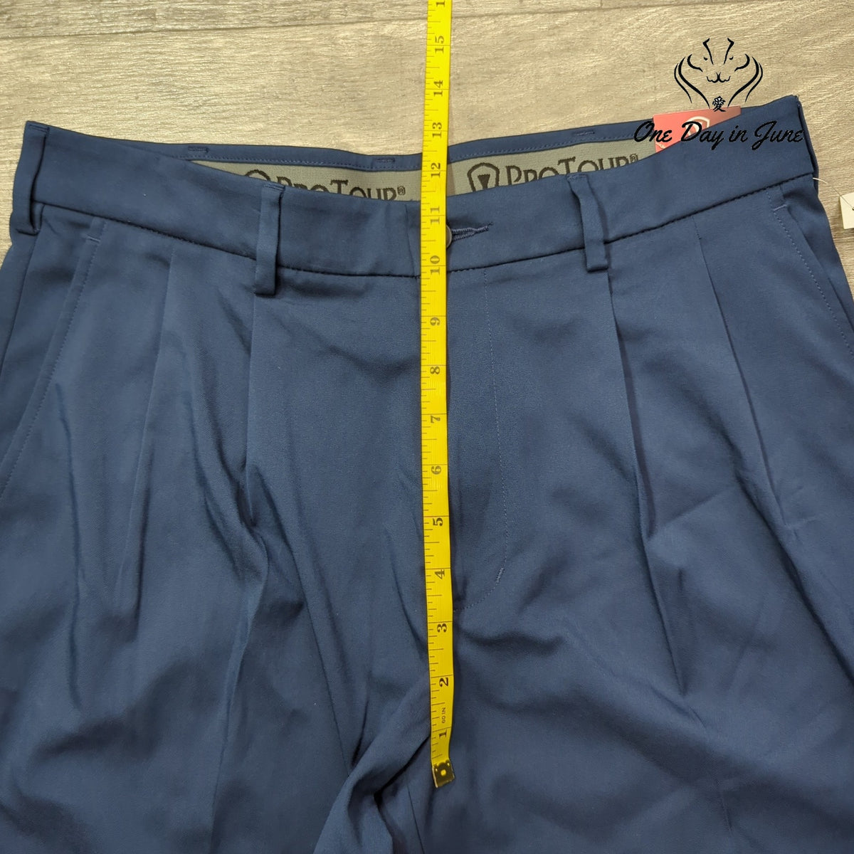 Pro Tour Comfort Stretch Tech Golf Shorts Black Iris Navy NWT Size 32