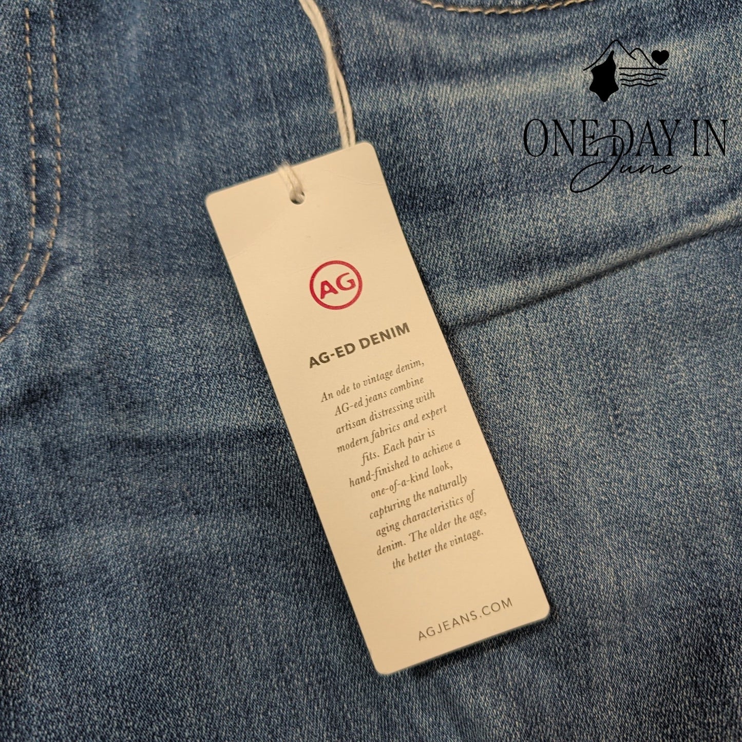 AG Adriano Goldschmied The Angel Bootcut Jeans AG-ed NWT $225 Size 10 (30)