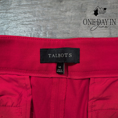 Talbots Straight Leg Pants Size 14