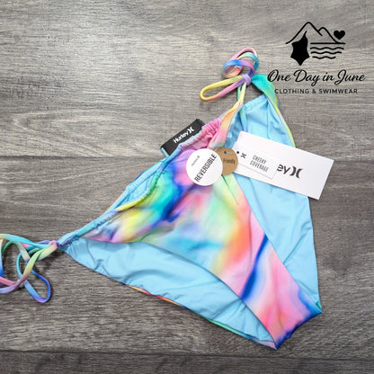 Hurley Reversible Tie Side Bikini Bottom Size M