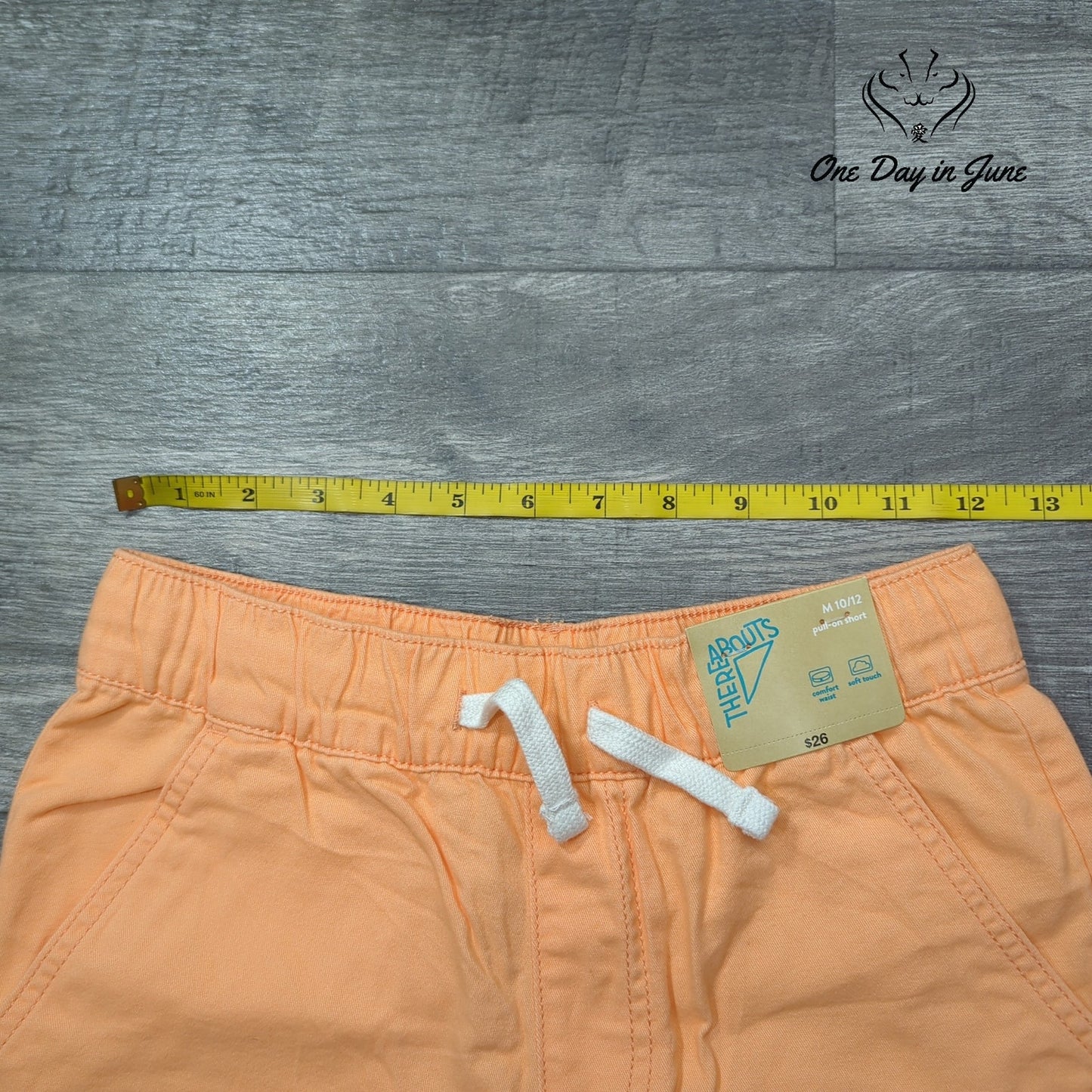 There Abouts Pull On Drawstring Shorts Size M (10/12)