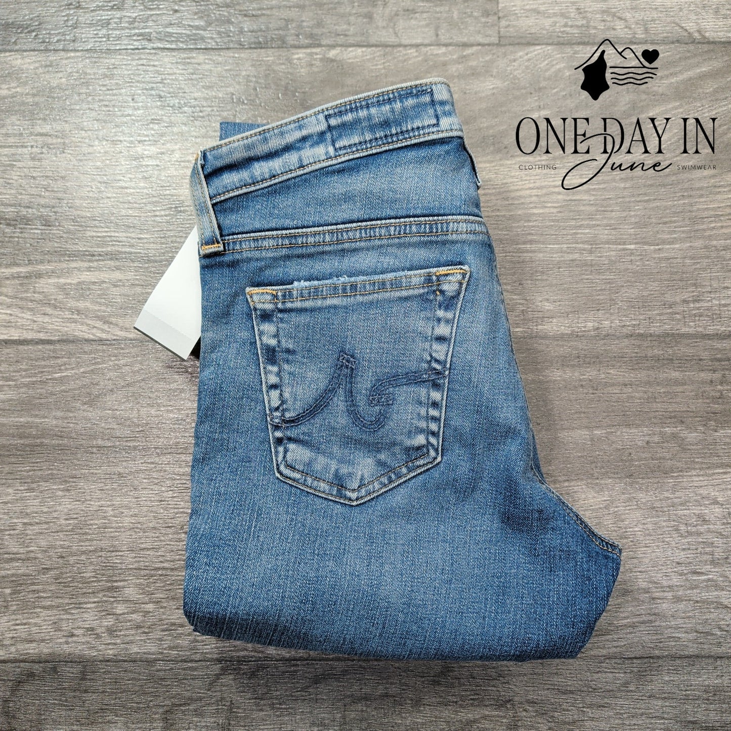 AG Adriano Goldschmied The Legging Ankle Super Skinny Jeans NWT $215 Size 4 (27)