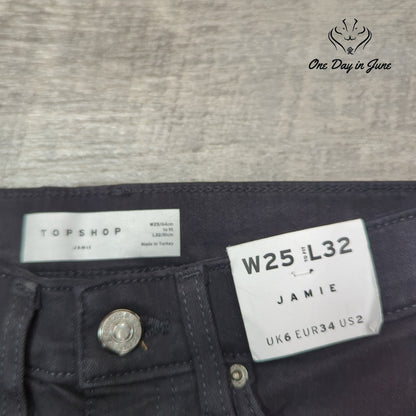 Topshop Jamie Skinny Jeans Size 2 (25X32)