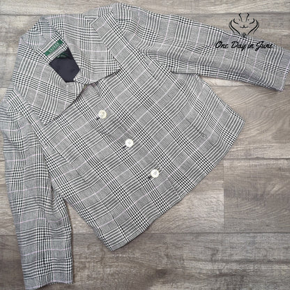 Ralph Lauren 4 Button Linen Coat Size 12