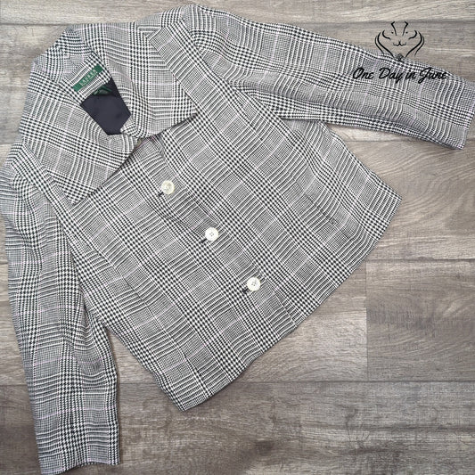 Ralph Lauren 4 Button Linen Coat Size 12
