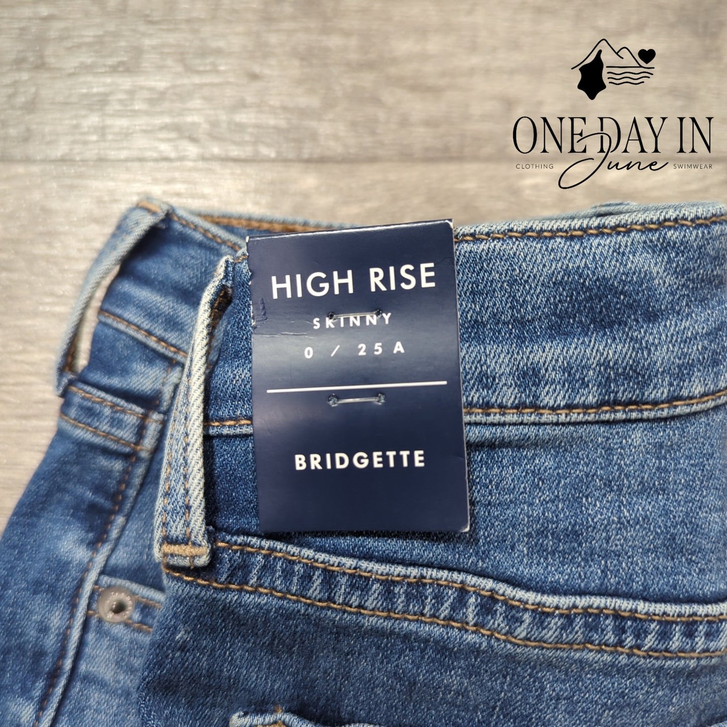 Lucky Brand Bridgette High Rise Skinny Jeans Size 0