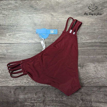 Cupshe Strappy Side Bikini Bottom Size XL
