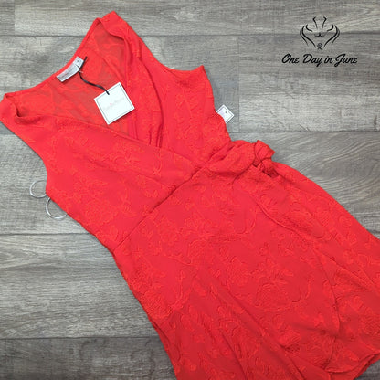 Premier Amour Sleeveless V Neck Mini Dress Size 8