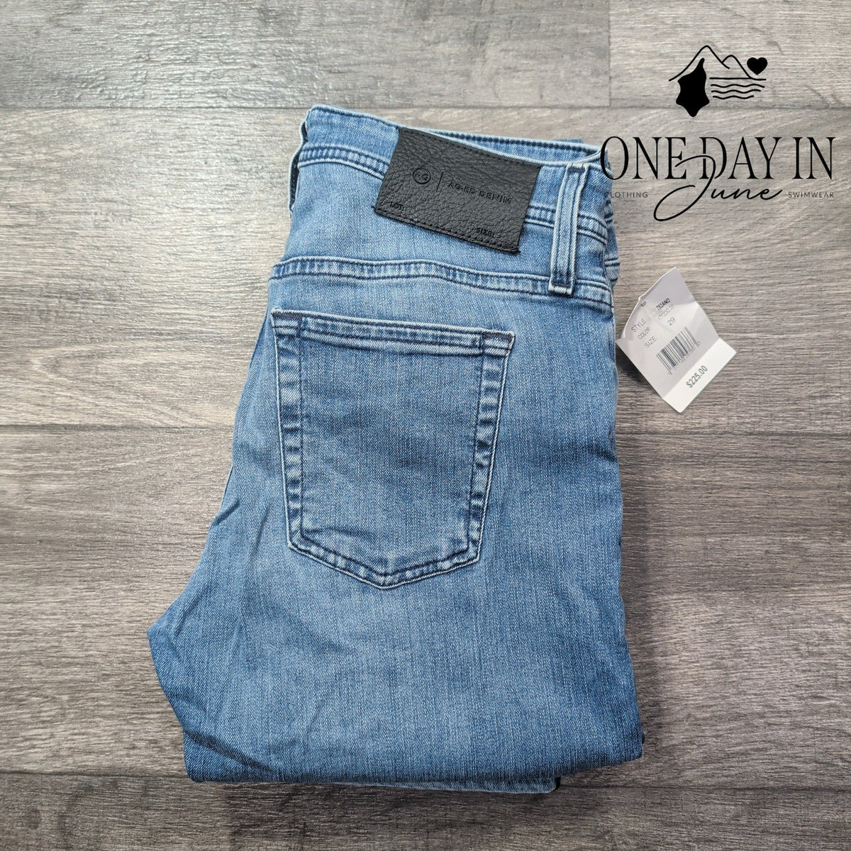 AG Adriano Goldschmied Tellis Modern Slim Jeans Blue Denim NWT Size 29X32