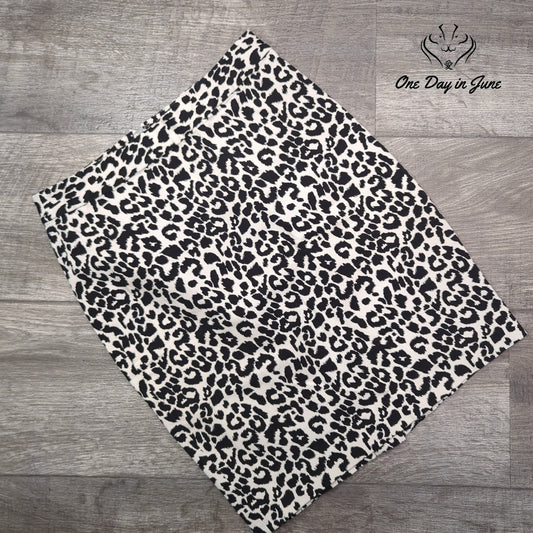 Ann Taylor Petite Leopard Print Mini Skirt Size 0P
