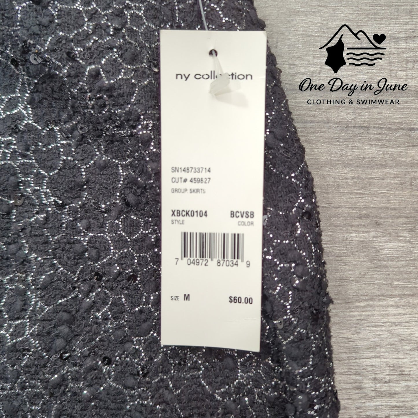 NY Collection Pull On Pencil Skirt Size M