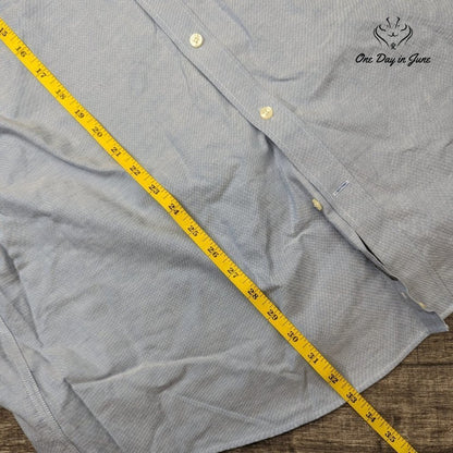 Eddie Bauer Wrinkle Free Relaxed Fit Short Sleeve Shirt Size TXL
