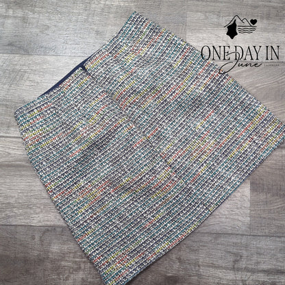 Loft Lined Mini Skirt Size 6