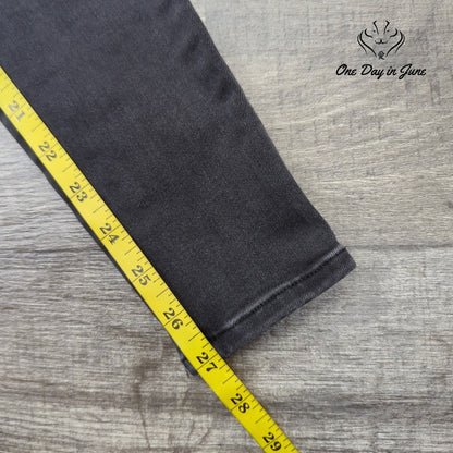 Lucky Brand Uni Fit High Rise Skinny Ankle Jeans Black NWT Juniors Size 1