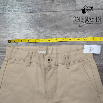 Old Navy Slim Flat Front Shorts Size 10