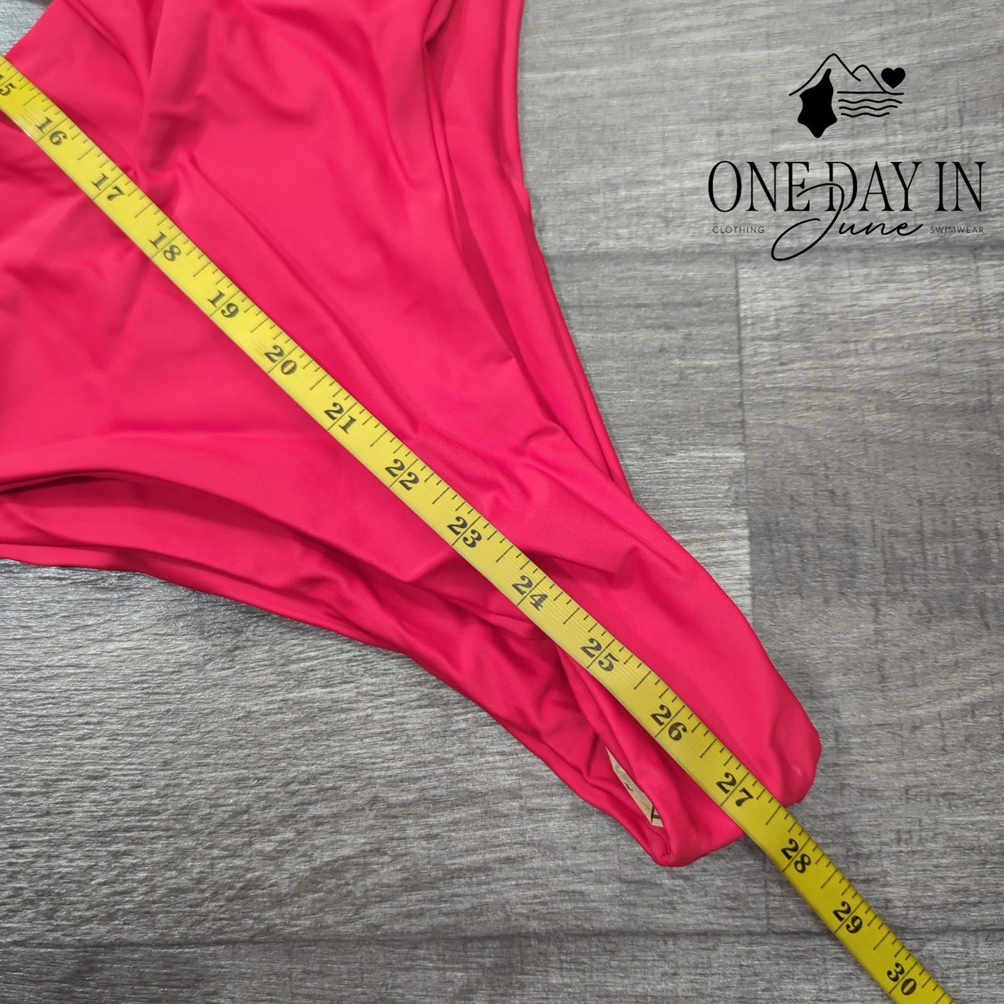 Hyperfire Deep V Halter One Piece Swimsuit Size M