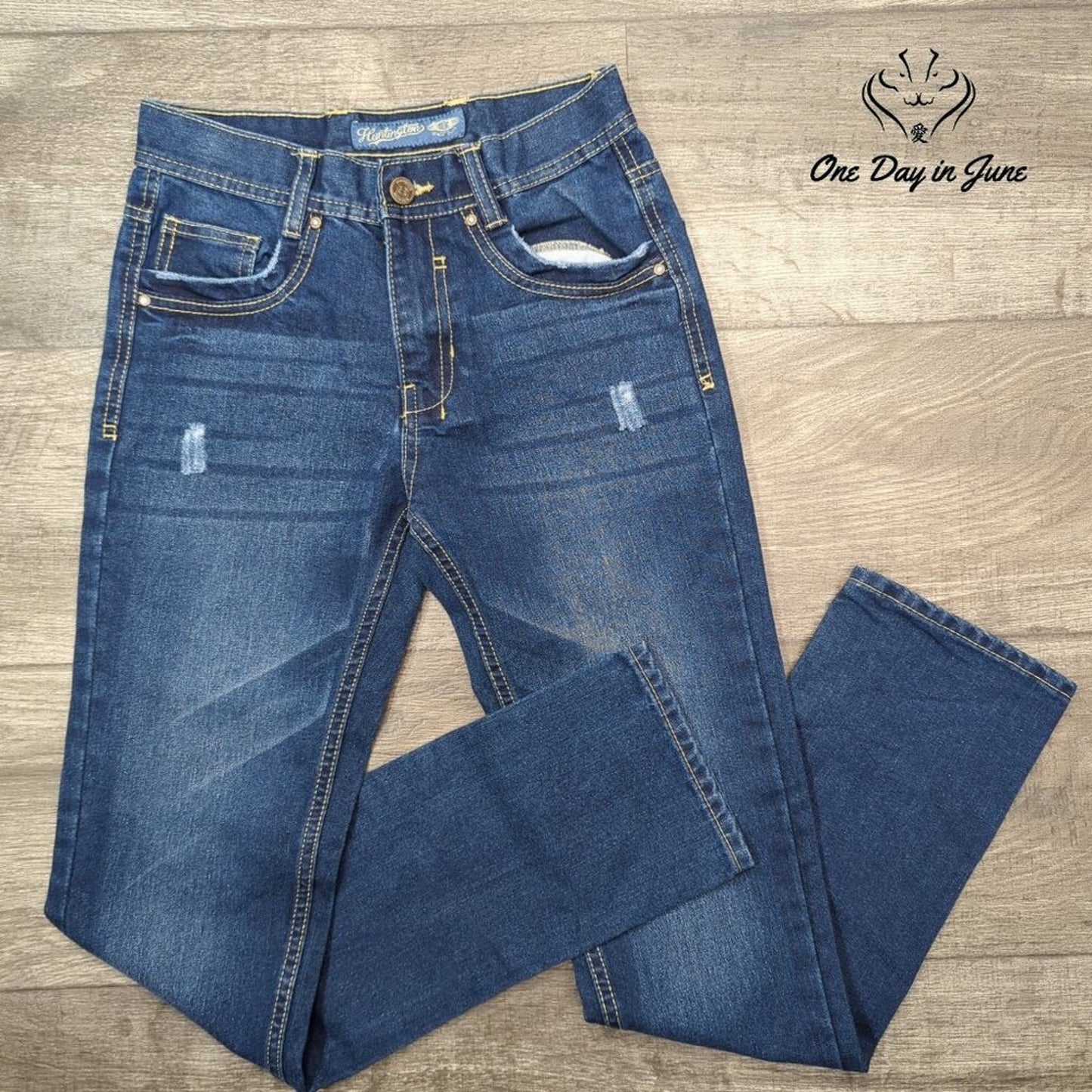 Huntington Straight Leg Jeans Size 12