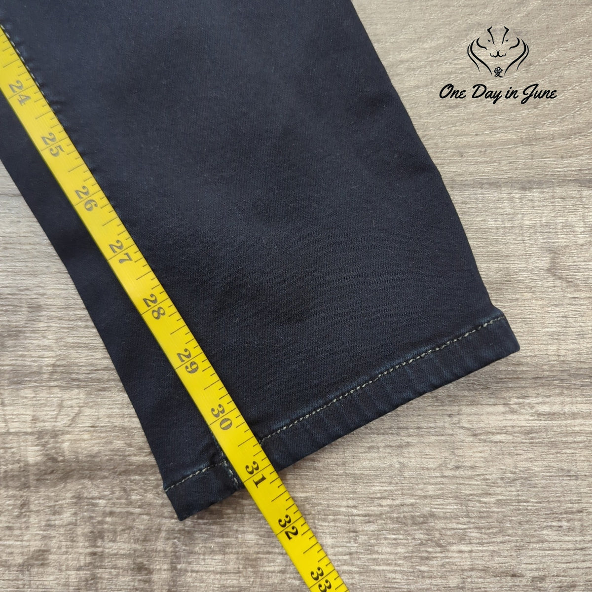 Cabio Jeans Jeans Luxury Edition Skinny Jeans Dark Navy Blue Stretch Size 8