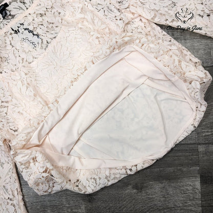 Alfani Lace Bubble Top Size XXL