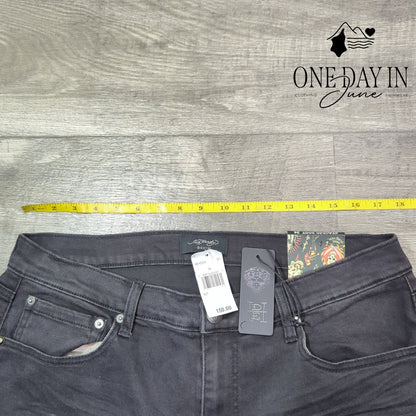 Ed Hardy Stacked Boot Jeans Size 34 (18)