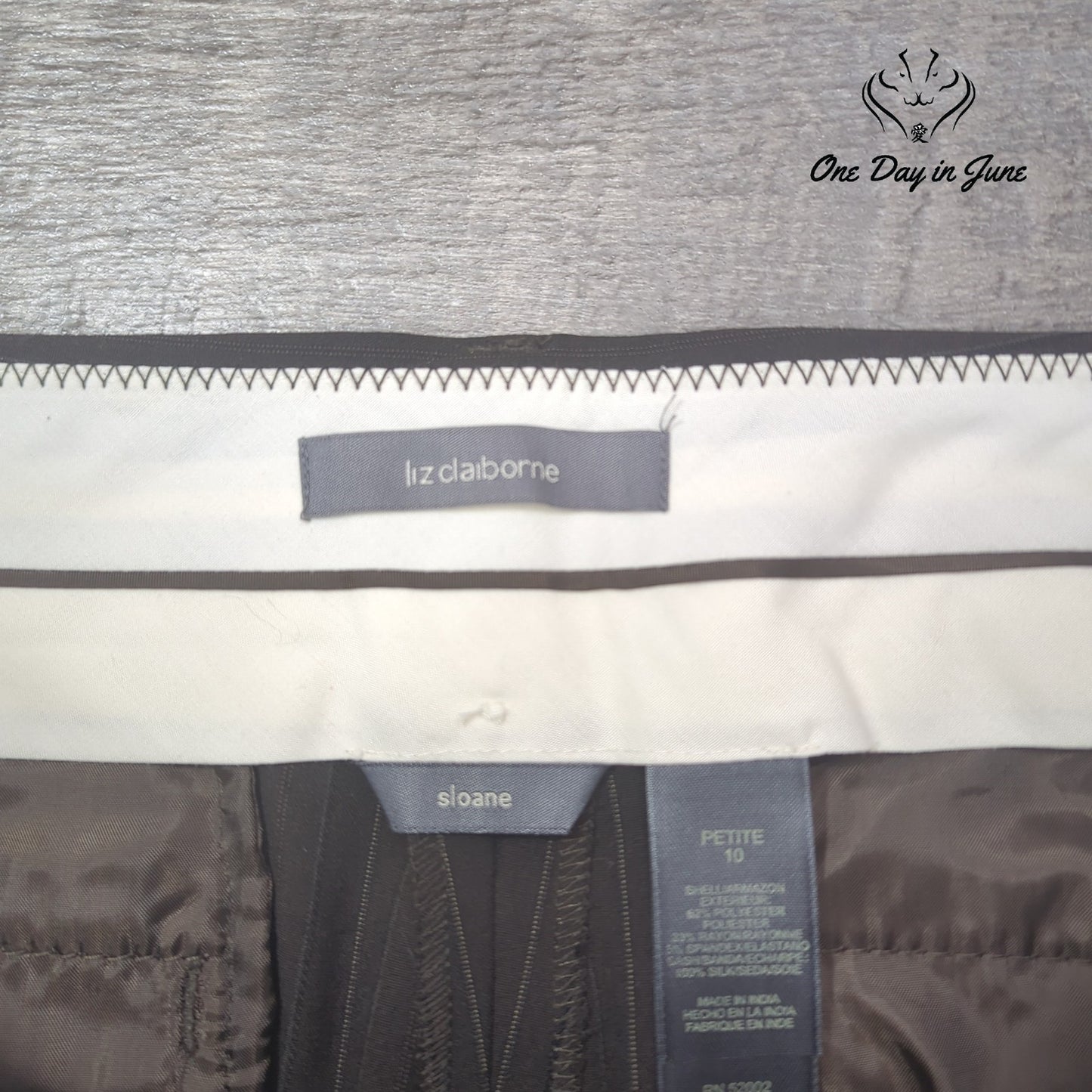 Liz Claiborne Petite Sloane Dress Pants Size 10