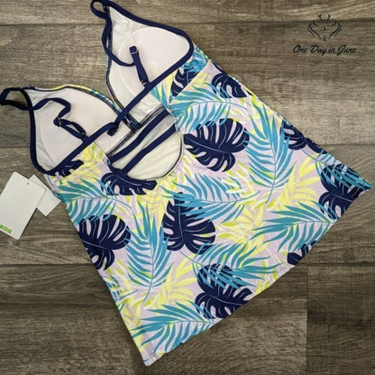 Next Standard Ambrosia Tall Tri Tankini Top Swimsuit Size 34 B/C