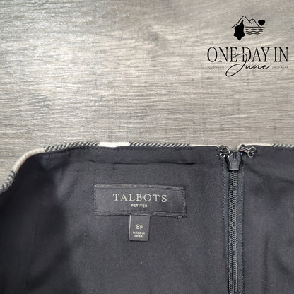 Talbots Petite Wool Lined Mini Skirt Size 8P