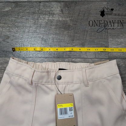 Air Jordan Women's Woven Straight Leg Pants Legend Light Brown NWT Size S