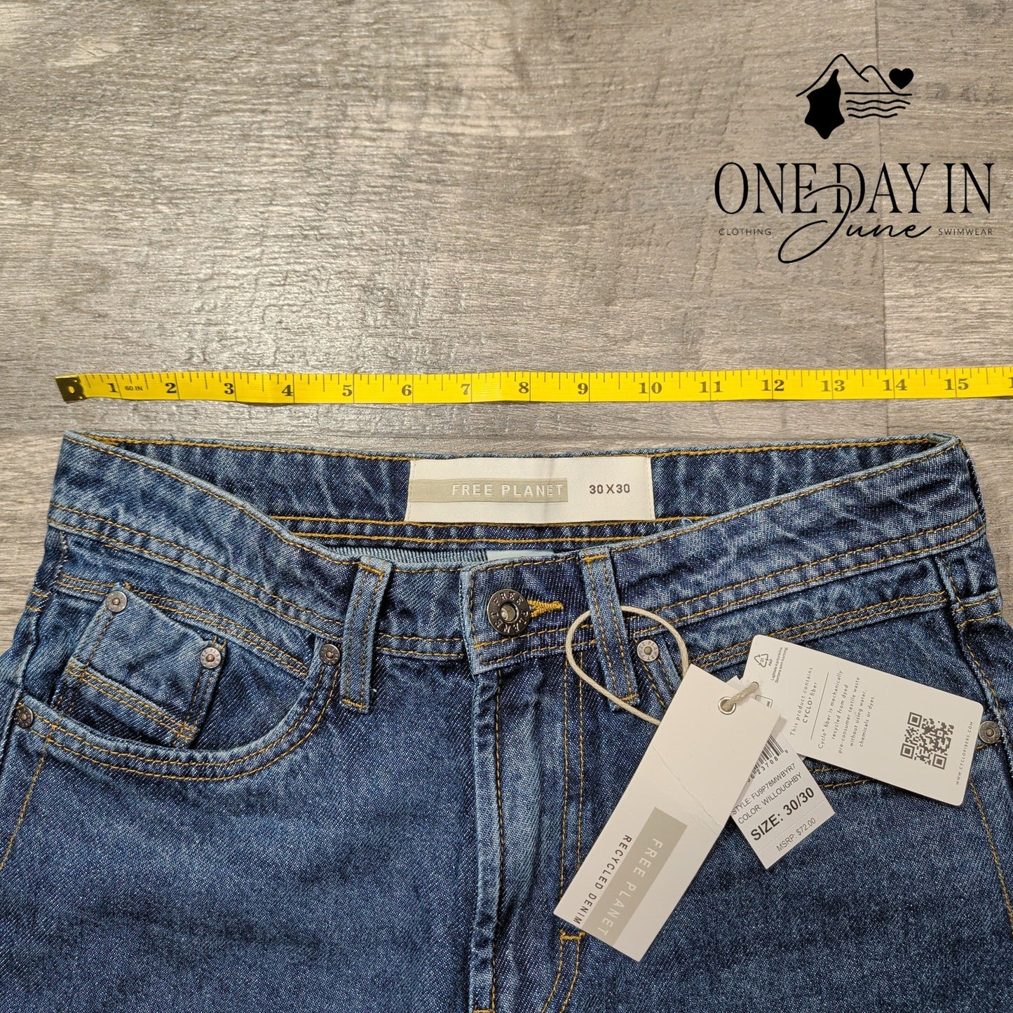 Free Planet Casual Tapered Jeans Size 30X30