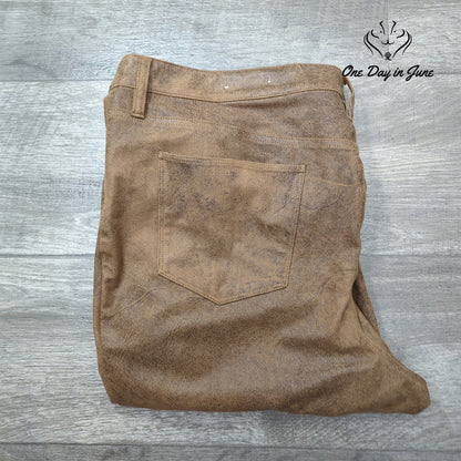 Chico's Faux Suede Pants Size Chico's 3 (16)