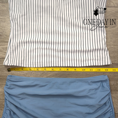 Eomenie High Waist Tankini Swimsuit Size M