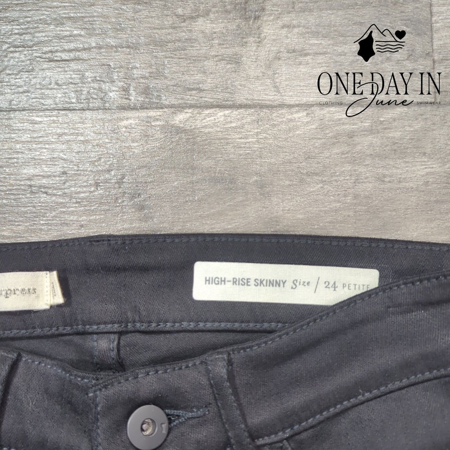 Pilcro and the Letterpress High Rise Skinny Jeans Size 24 (0)