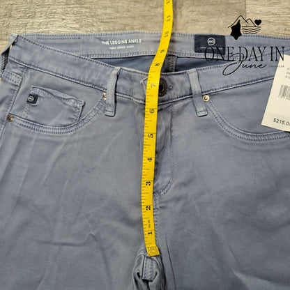 AG Adriano Goldschmied The Legging Ankle Super Skinny Jeans Blue NWT Size 4