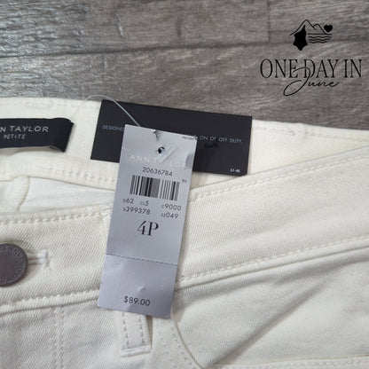 Ann Taylor Petite Modern Fit Skinny Ankle Jeans Size 4P