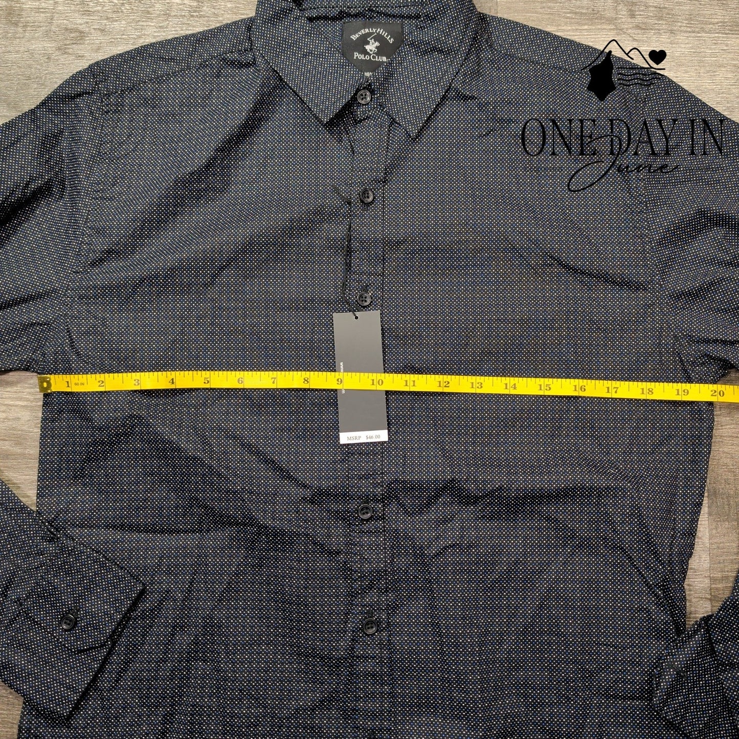 Beverly Hills Polo Club Button Down Shirt Size M