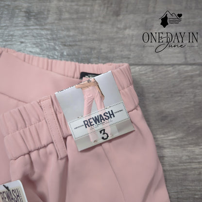 Rewash Juniors Slim Trouser Pants Size 3