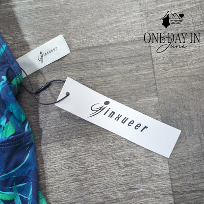 Minxueer Tropical Tankini Top Size 10