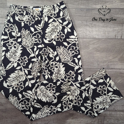 Talbots Floral Dress Pants Size 10