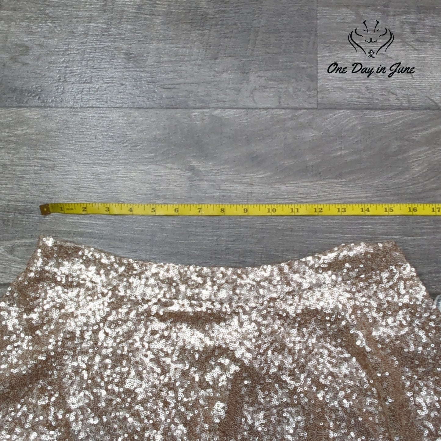 Bethany Mota Sequin Mini Skirt Size L