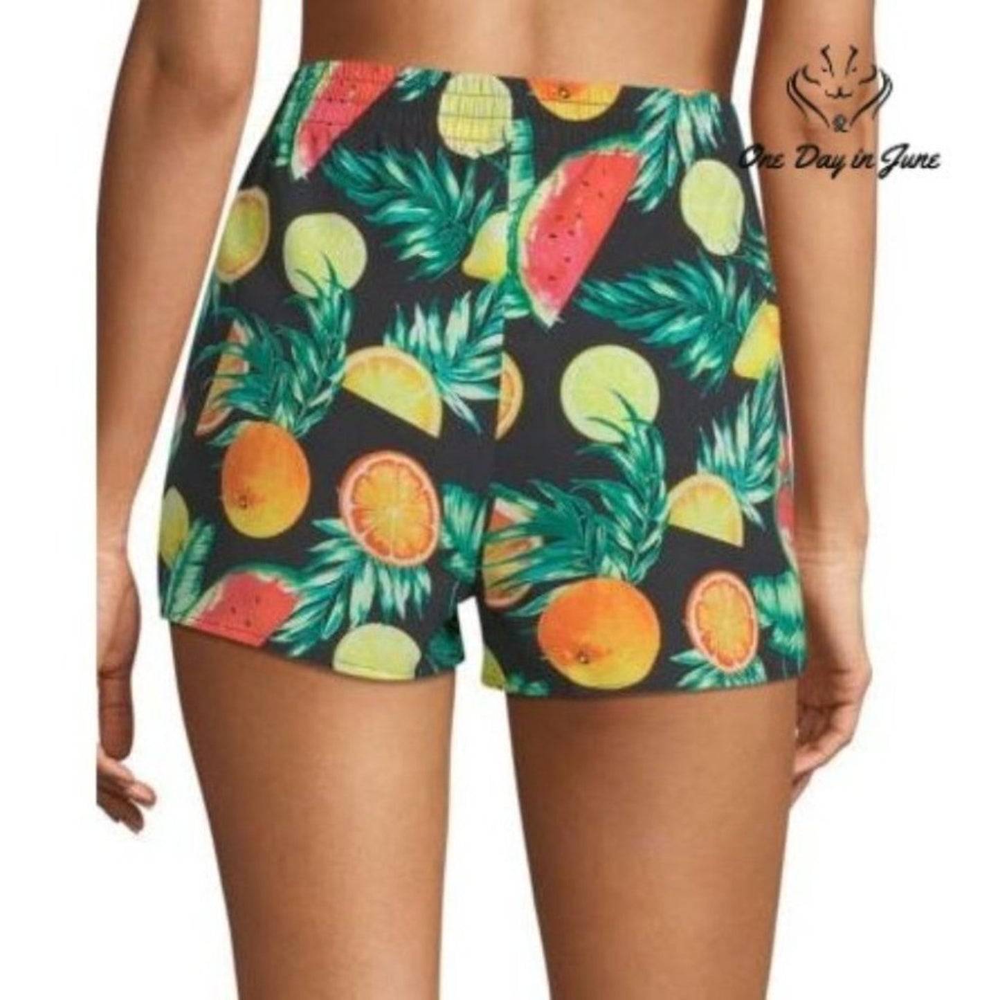 City Streets Juniors Coverup Shorts Size S