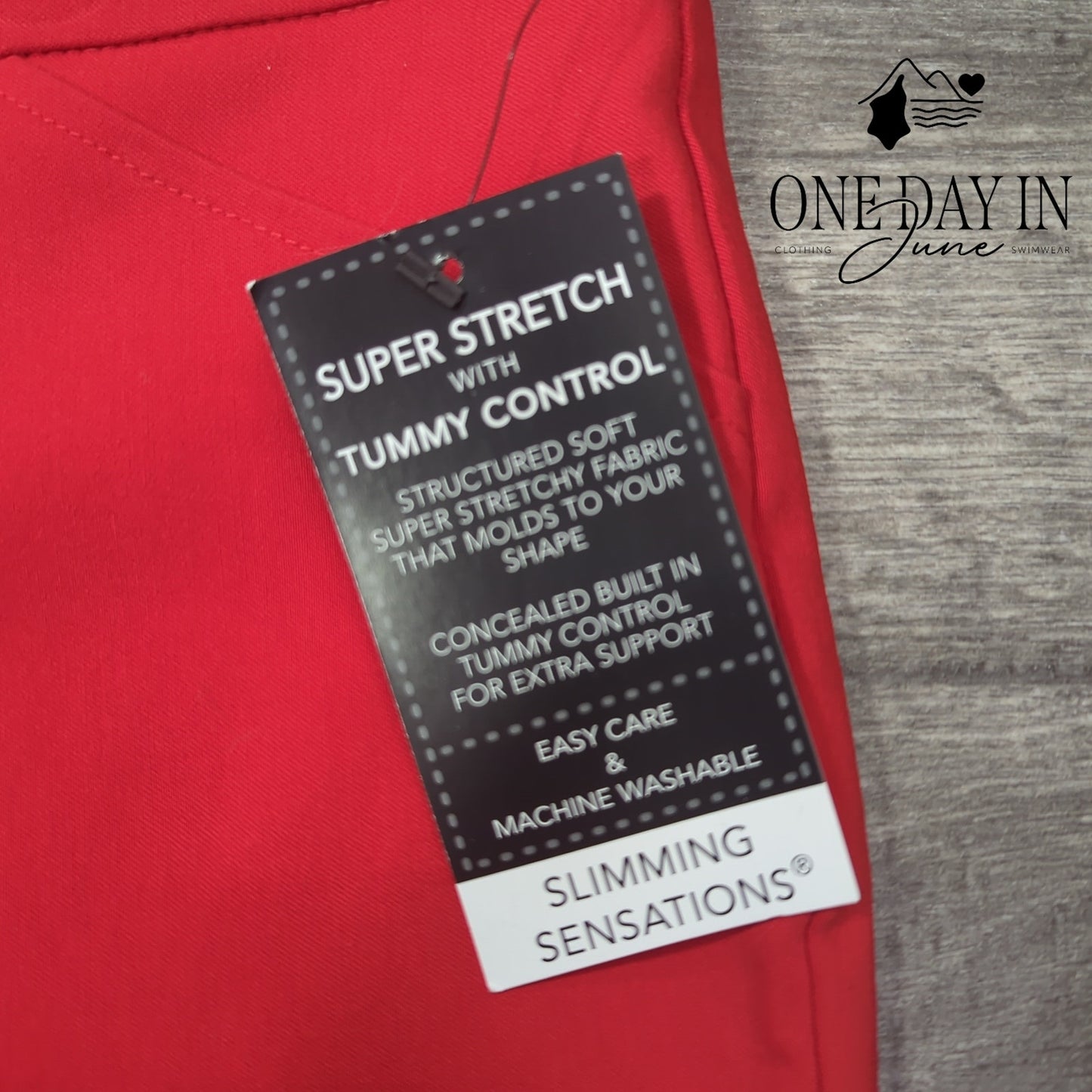 Counterparts Slimming Sensations Cropped Pants Size 14