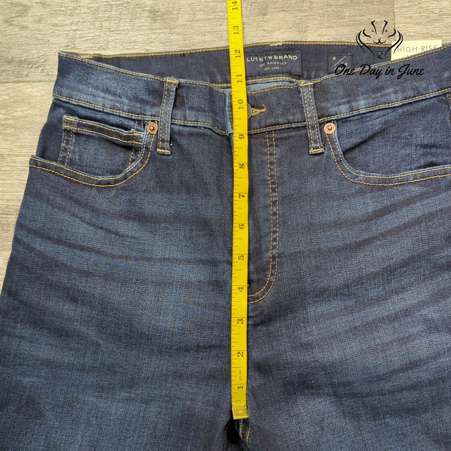 Lucky Brand High Rise Skinny Jeans Size 8