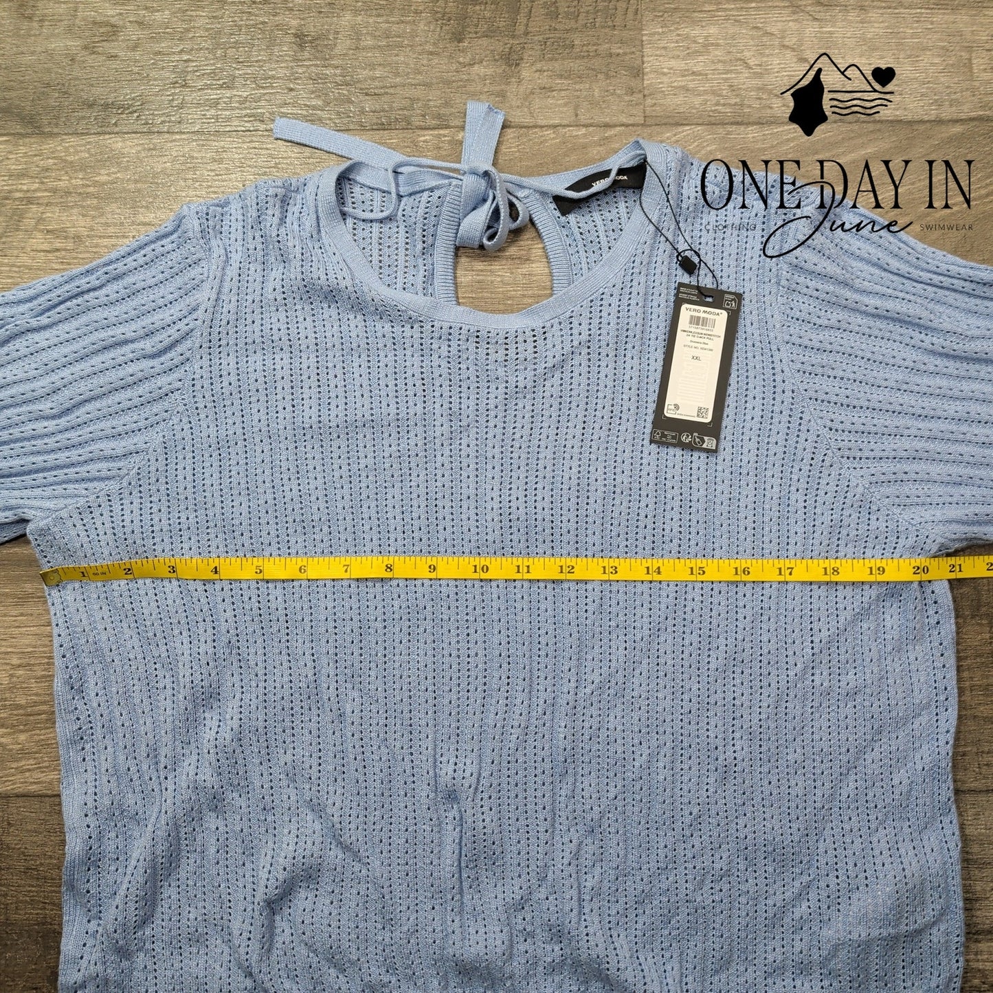Vero Moda Short Sleeve Knit Top Size XXL