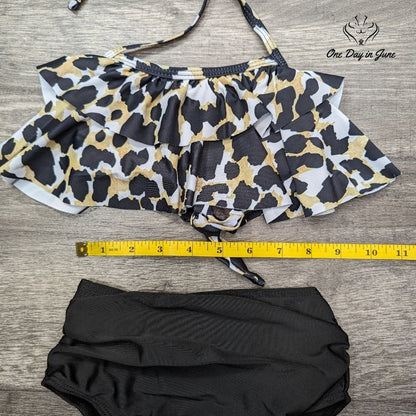Conjunto Flounce Bikini Swimsuit Size 116 (4-5 yrs)