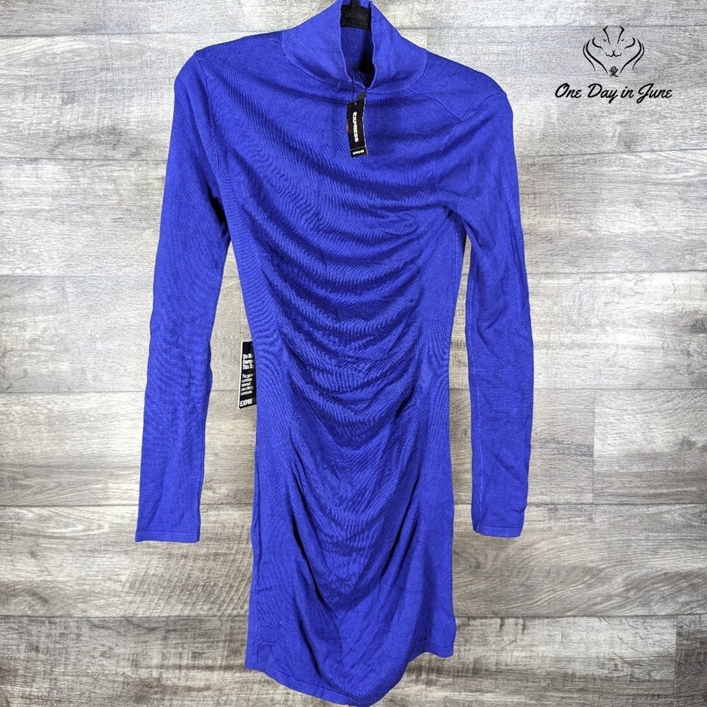 Express Long Sleeve Turtle Neck Dress Size S