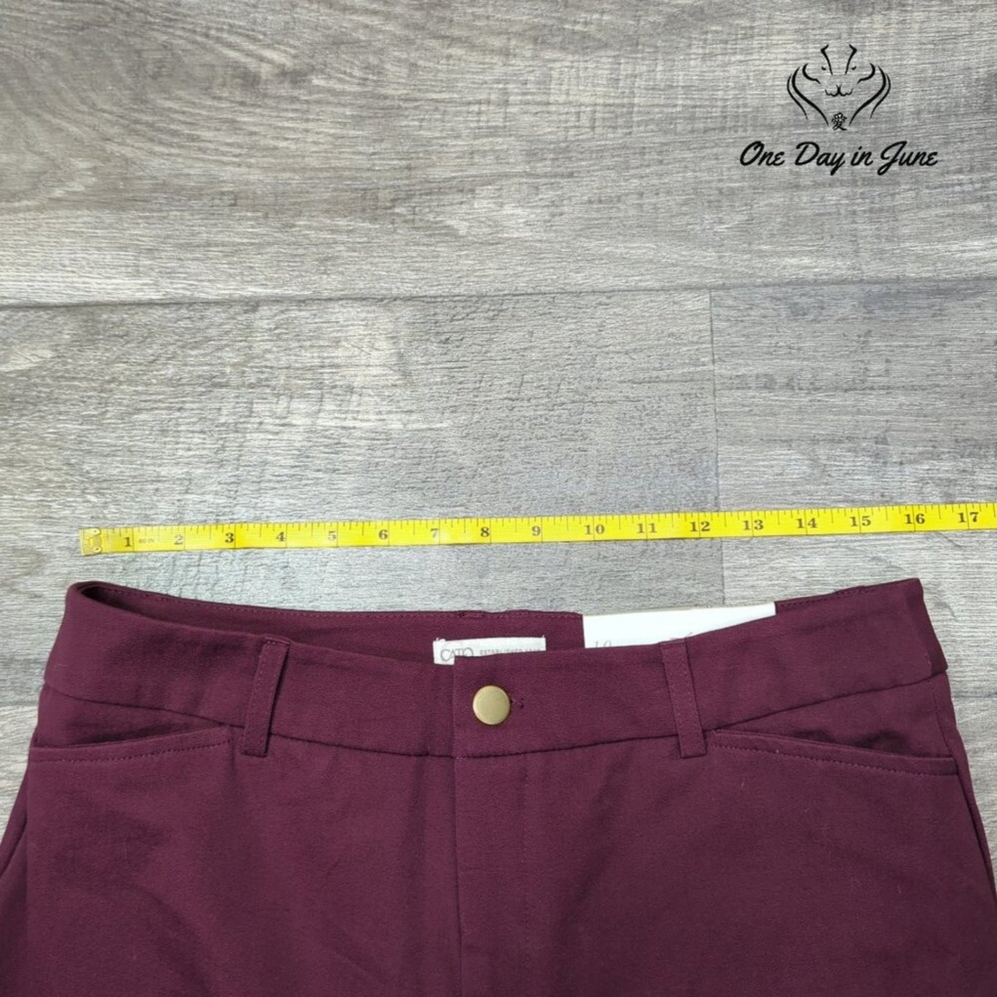 Cato Mid Rise Flare Pants Size 10