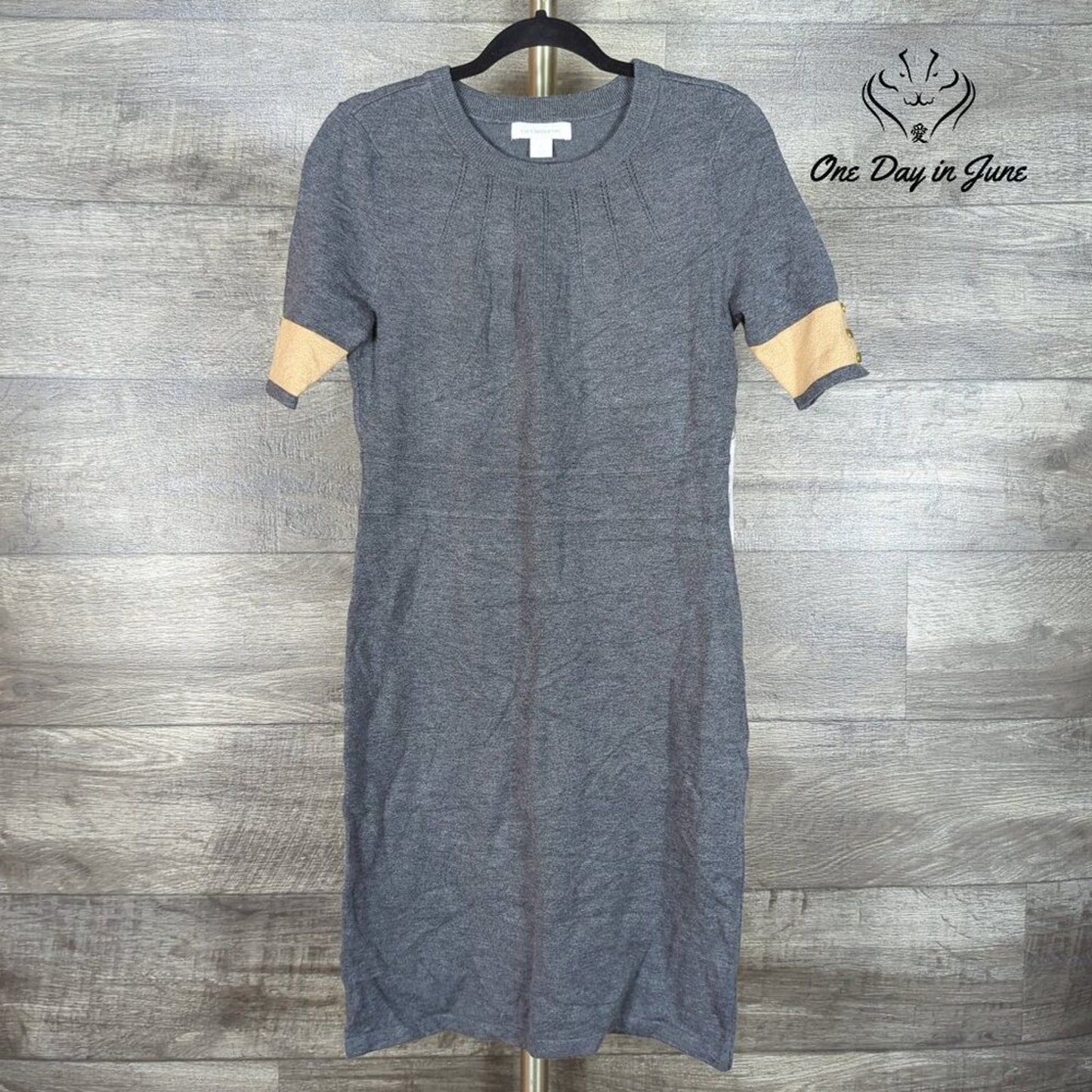 Liz Claiborne Short Sleeve Bodycon Dress Size S