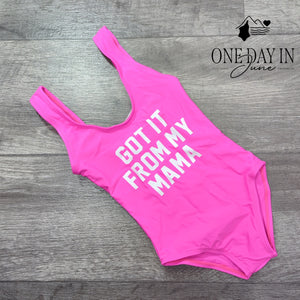 Aleumdr I got it from my mama One Piece Swimsuit Size S